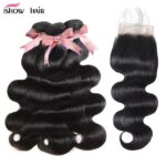 Ishow 9A Human Hair Bundles With Closure - Image 2
